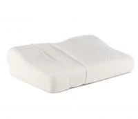 Подушка с эффектом памяти и выемкой под плечо Lum F-502 (32х54 см) валики 6 и 12 см "Luomma"